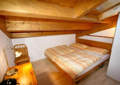 Ein Bett oder Betten in einem Zimmer der Unterkunft Résidence Mont-Calme