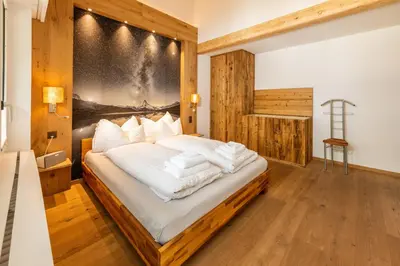 Ein Bett oder Betten in einem Zimmer der Unterkunft Ferienwohnung Haus Mia