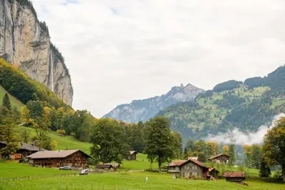 Naturlandschaft in der Nähe der Ferienwohnung