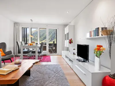 Ein Sitzbereich in der Unterkunft Apartment Aragon P36 by Interhome