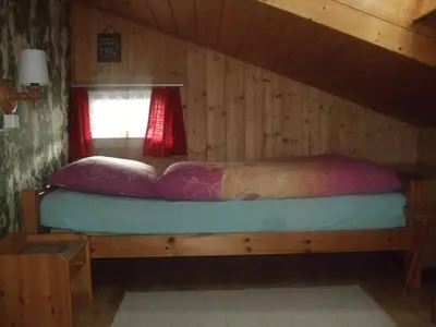 Ein Bett oder Betten in einem Zimmer der Unterkunft Apartment Nadeschda
