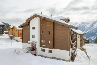Alpengarten 4 im Winter