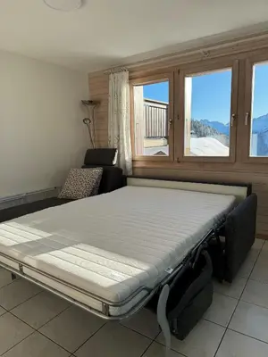 Ein Bett oder Betten in einem Zimmer der Unterkunft Artus 2