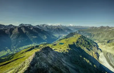 Naturlandschaft in der Nähe der Ferienwohnung
