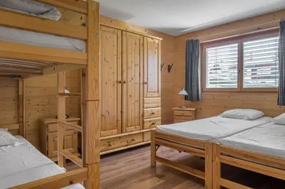 Ein Bett oder Betten in einem Zimmer der Unterkunft Laackerhof