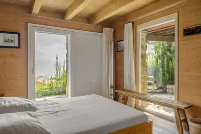 Ein Bett oder Betten in einem Zimmer der Unterkunft Rupicapra