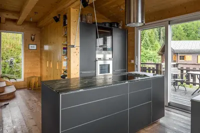 Ein Balkon oder eine Terrasse in der Unterkunft Rupicapra