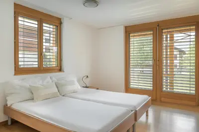 Ein Bett oder Betten in einem Zimmer der Unterkunft Eilander Sunshine
