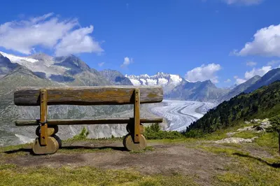 Naturlandschaft in der Nähe der Ferienwohnung