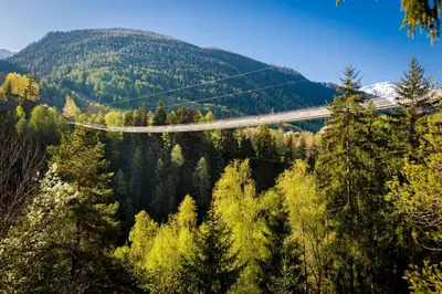 Naturlandschaft in der Nähe der Ferienwohnung
