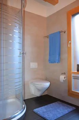 Ein Badezimmer in der Unterkunft Chalet Truffer Ulrichen
