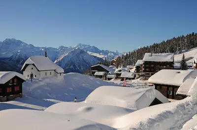 Alpenhaus Bettmeralp im Winter