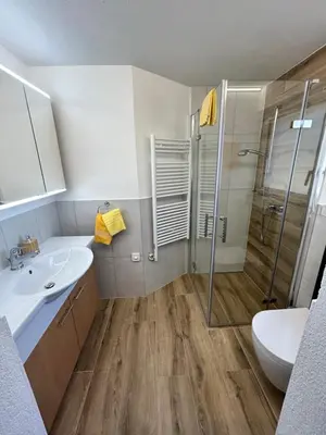 Ein Badezimmer in der Unterkunft Chalet Sunstar