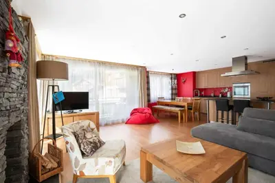 Küche/Küchenzeile in der Unterkunft Jessica 2
