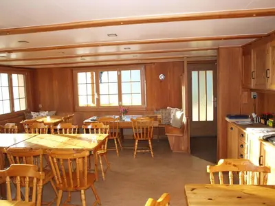 Ein Restaurant oder anderes Speiselokal in der Unterkunft Gasthof Engelberg