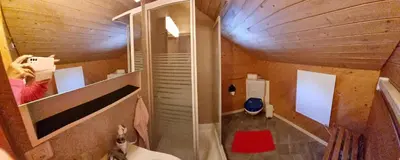 Ein Badezimmer in der Unterkunft Wettermatte