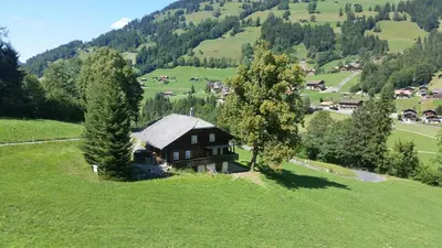 Naturlandschaft in der Nähe des Chalets