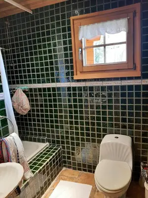 Ein Badezimmer in der Unterkunft Chalet Blettner