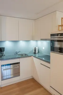 Küche/Küchenzeile in der Unterkunft Haus Sonnheim