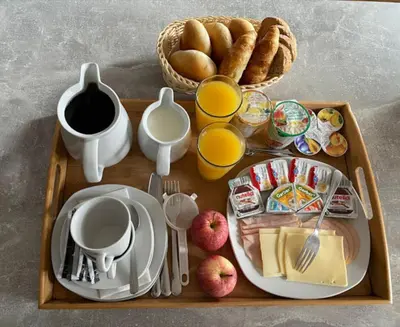 Essen im Hostel oder in der Nähe