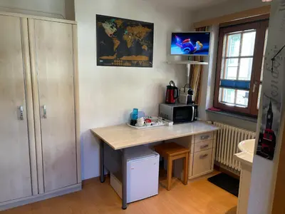 Küche/Küchenzeile in der Unterkunft Chalet Medi