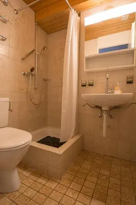 Ein Badezimmer in der Unterkunft Ferienwohnung Schlegeli