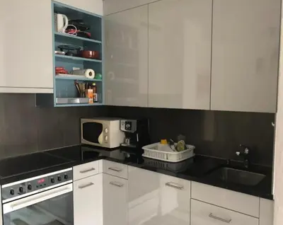 Küche/Küchenzeile in der Unterkunft Apartment Zayetta