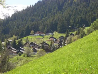 Naturlandschaft in der Nähe des Chalets