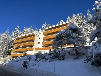 L'Eperon Center Crans wonderful view im Winter