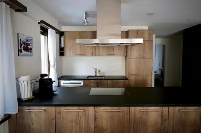 Küche/Küchenzeile in der Unterkunft Residence A