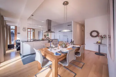Küche/Küchenzeile in der Unterkunft Eden Residence 2