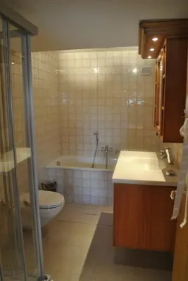 Ein Badezimmer in der Unterkunft Les Petits Mélèzes