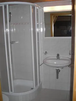 Ein Badezimmer in der Unterkunft Chalet Spinne