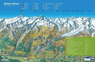 Naturlandschaft in der Nähe der Ferienwohnung