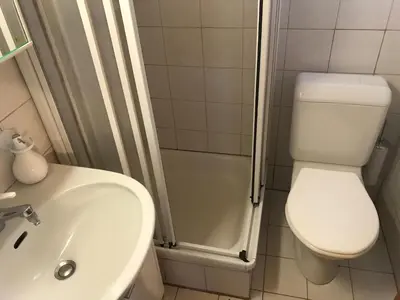 Ein Badezimmer in der Unterkunft Rehli