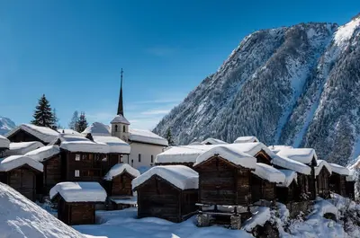 Sonnenfeld im Winter