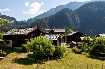 Naturlandschaft in der Nähe der Ferienwohnung