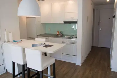 Küche/Küchenzeile in der Unterkunft Ferienwohnung Studio Selvea