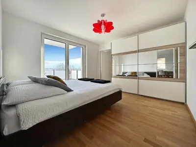 Ein Bett oder Betten in einem Zimmer der Unterkunft Aux Bons Matins de Gégé