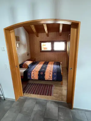 Ein Bett oder Betten in einem Zimmer der Unterkunft Angela