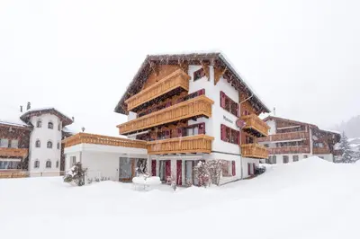 Haus Miranda Grächen im Winter