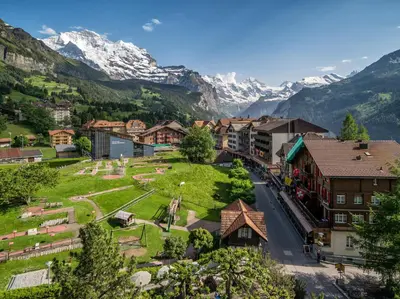 Naturlandschaft in der Nähe des Hotels