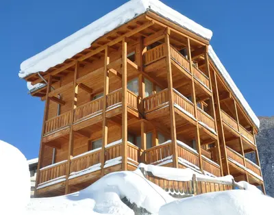 Chalet Z`Wichjehüs im Winter