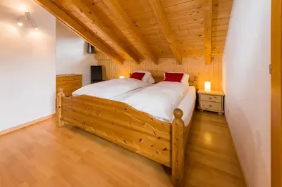 Ein Bett oder Betten in einem Zimmer der Unterkunft Spieliweida