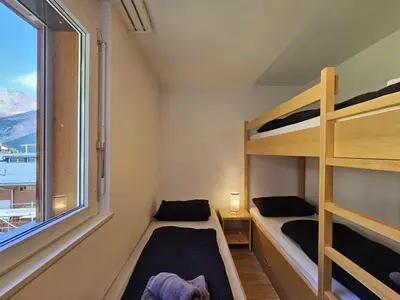 Ein Bett oder Betten in einem Zimmer der Unterkunft Evelyne