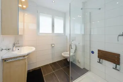 Ein Badezimmer in der Unterkunft Andolla
