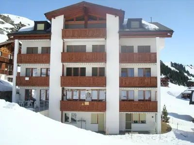 Apartment Weisshorn im Winter