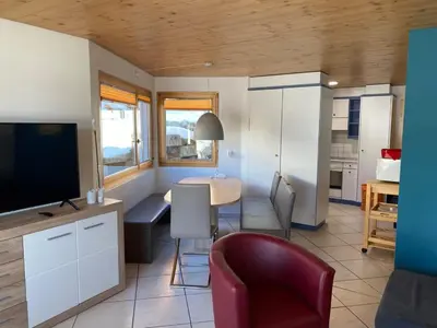 Küche/Küchenzeile in der Unterkunft Apartment Weisshorn