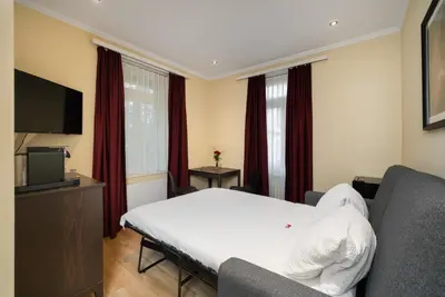TV/Unterhaltungsangebot in der Unterkunft Swiss Inn & Apartments