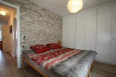 Ein Bett oder Betten in einem Zimmer der Unterkunft Choucas A16